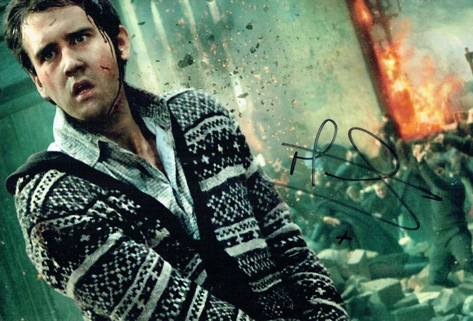 Matthew LEWIS SIGNED Autograph Photo Poster painting B AFTAL COA Neville LONGBOTTOM Harry POTTER