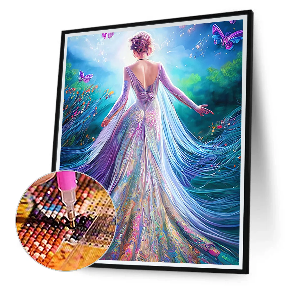 Diamond Painting - Full Round Drill - Beauty(30*40cm)