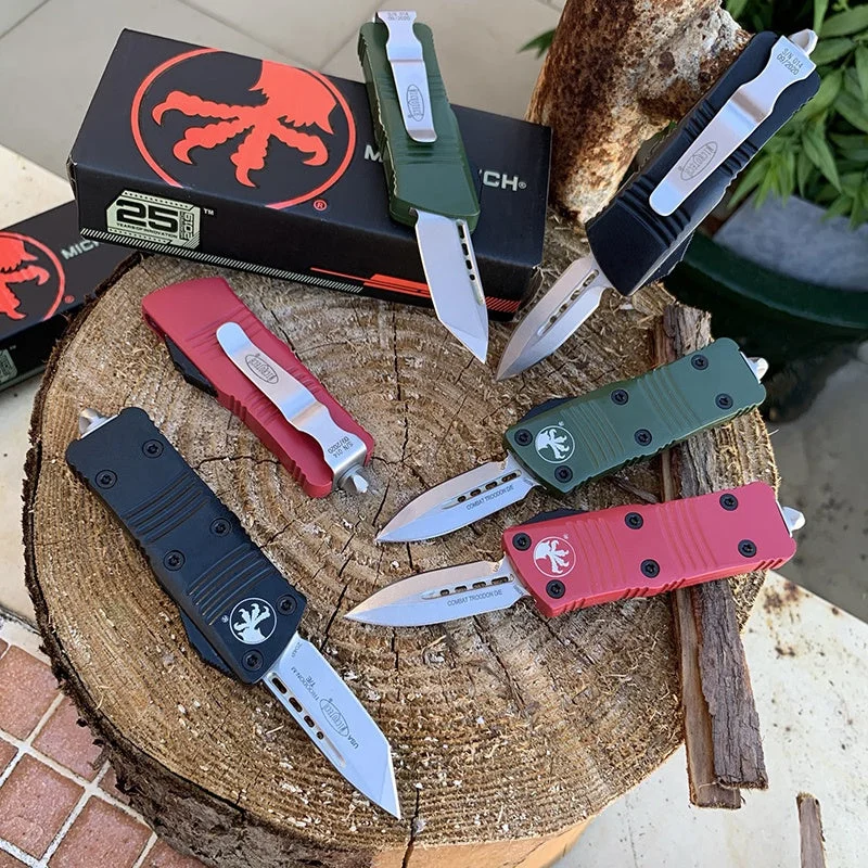 Mini OTF Automatic Knife- Outdoor Camping Hunting Knife