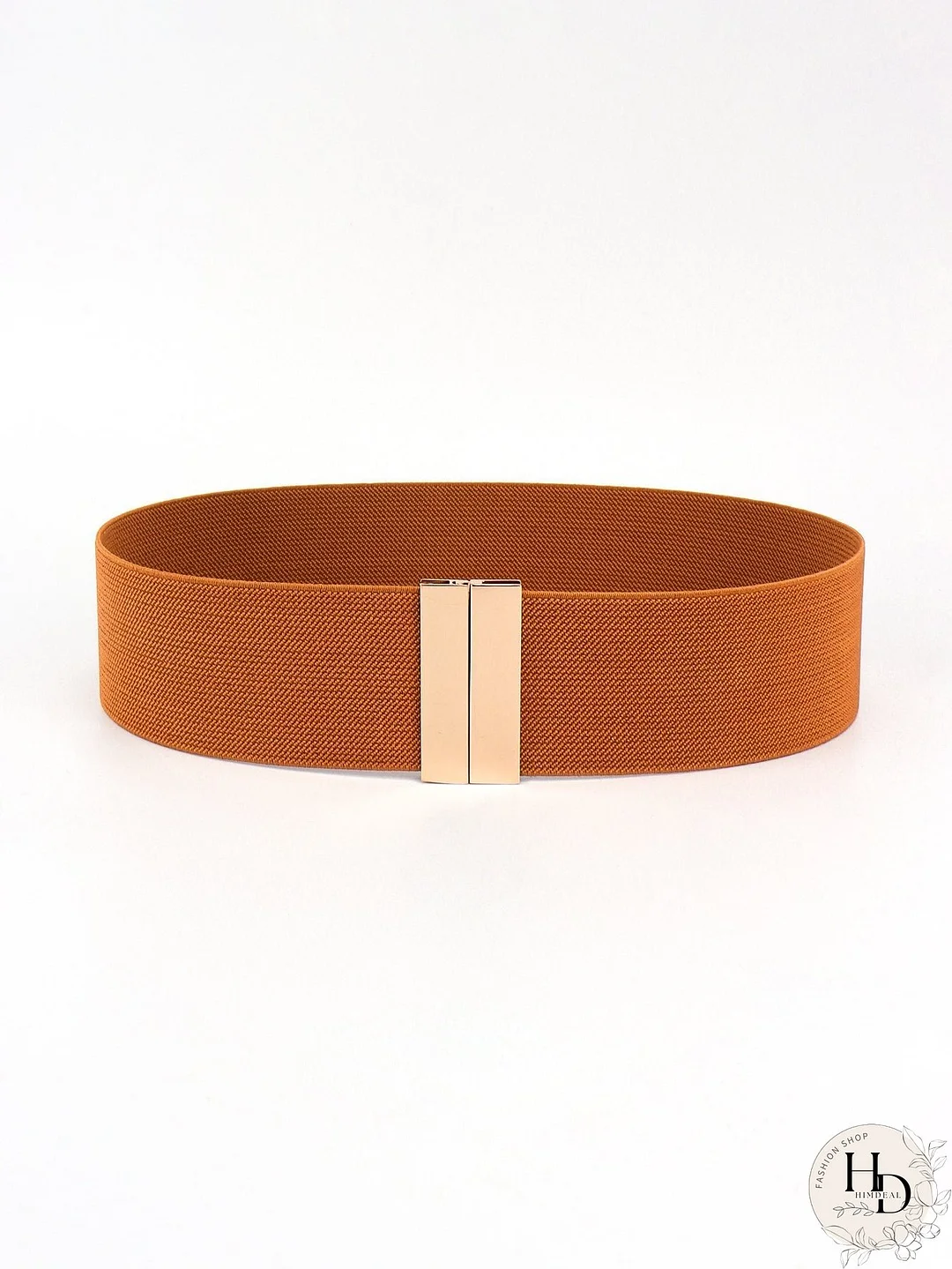 Alloy Buckle Elastic Belt
