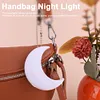 USB Rechargeable LED Touch Pendant &ndash; Light-Up Charm for Totes, Wallets & Night Use