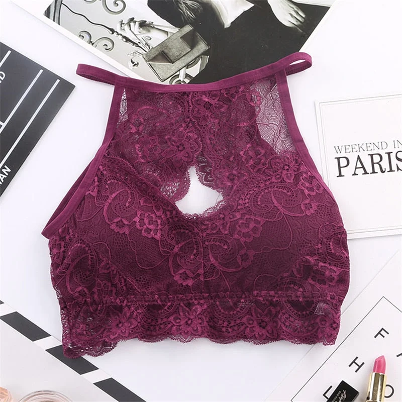 Sexy Lace Bra Corset Women Push Up Bralette Soft Seamless Wireless Lingerie Comfort Breathable Lenceria Underwear Soutien Gorge