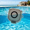 Protective Cover Compatible for Sony LinkBuds Clip WF-LC900 TPU Earphone Case Protective Skin Case with Carabiner Anti Scratch & Shockproof