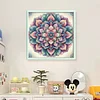 Mandala-11CT Stamped Cross Stitch 50*50cm