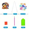 Acrylic Special Shape Halloween Hummingbird DIY Diamond Painting Hanging Pendant Kit