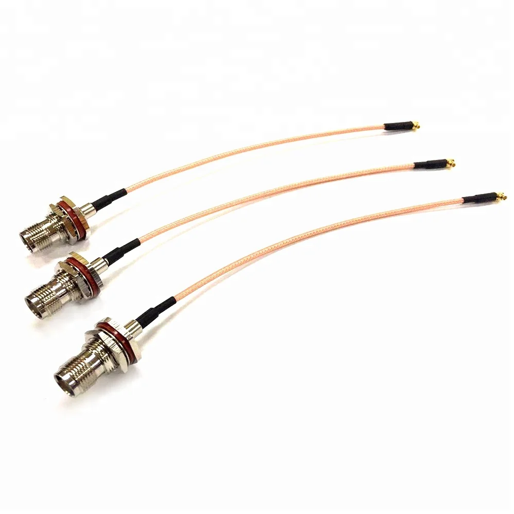 RF BNC F N SMA TNC UHF connectors for PCB mount Coaxial Cable