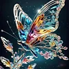 Diamond Painting-DIY Full Round Drill Butterfly