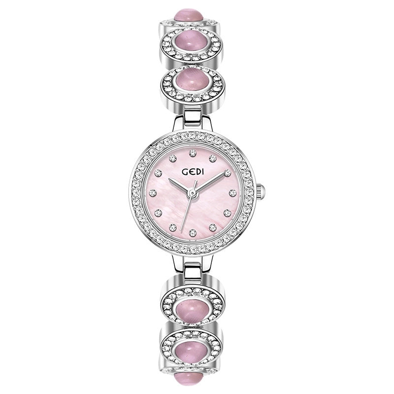 Sweet Solid Color Jewelry Buckle Quartz Watch Women’s Watches