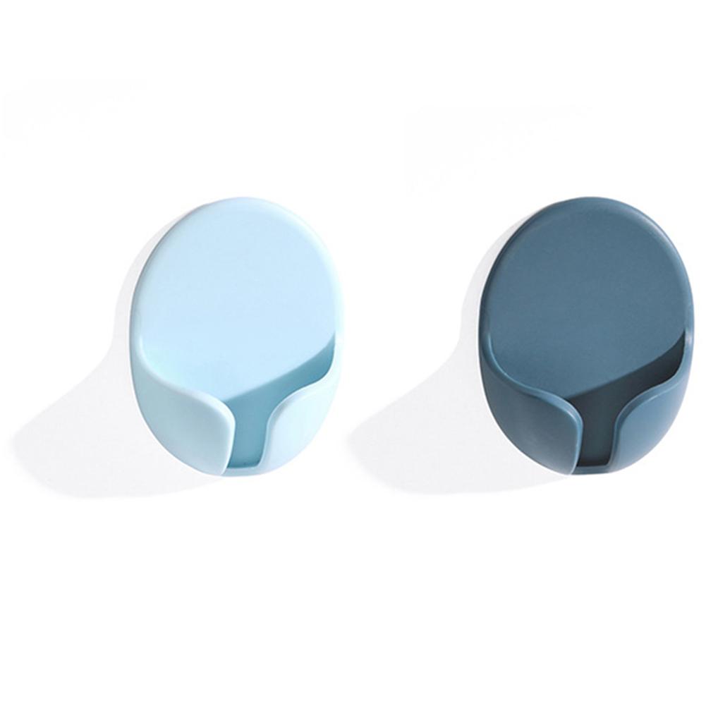 

2pcs Adhesive Power Plug Wall Storage Hook Holder Socket Home Office Supply, 501 Original