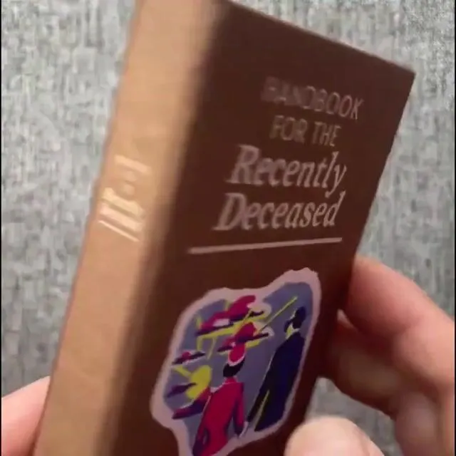 The Handbook for The Recently Deceased, Beetlejuice Book Wallet