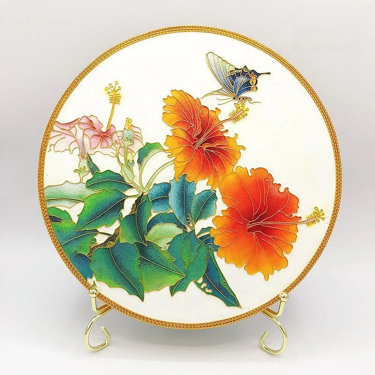 Butterfly and Flower - Cloisonne DIY Painting Kits