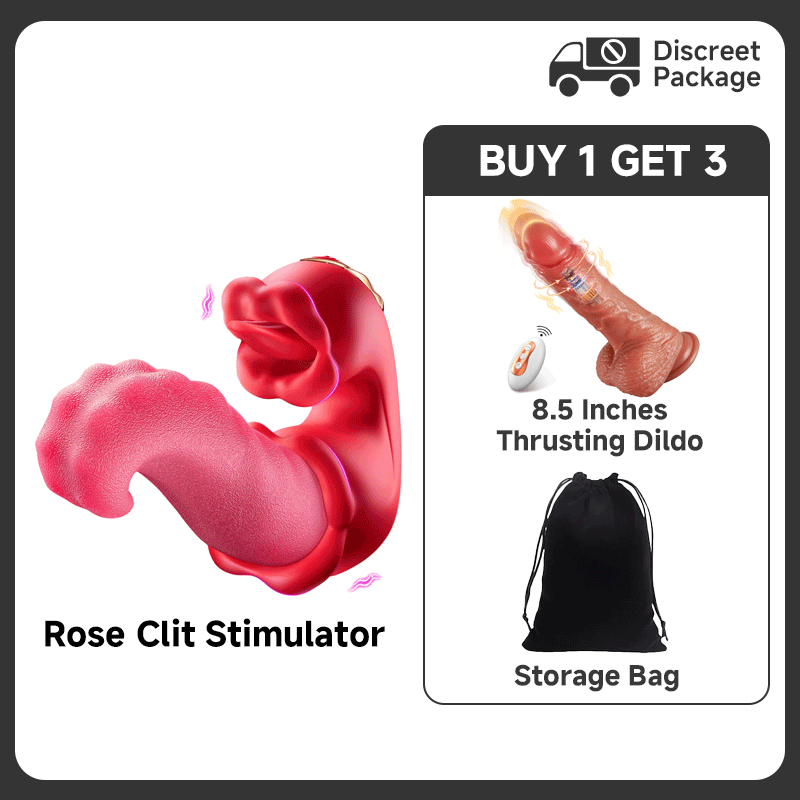 3 in 1 Multifunctional Vibrator with Swinging Tongue for Ultimate Clitoral and G Spot Pleasure