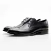 Mens British Wingtip Derby Dress Shoes