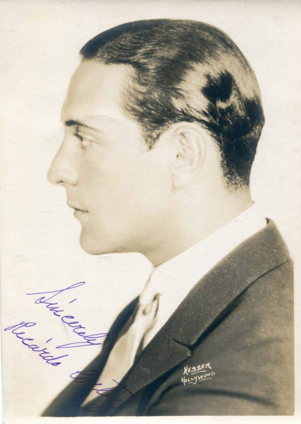 ACTOR Ricardo Cortez autograph, signed vintage Photo Poster painting