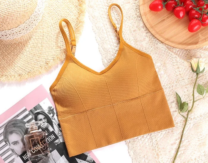 Camisole Lingerie Femme Camisoles for Women Sexy Padded Removable Cup Intimate Underwear Woman's Lingerie Underwear & Sleepwears