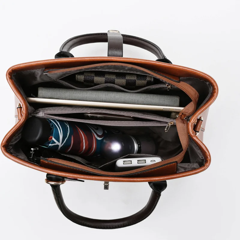 Trendy Retro Simple One-Shoulder Crossbody Bag