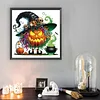 Diamond Painting - Partial Special Shaped Drill - Halloween Pumpkin(Canvas|30*30cm)