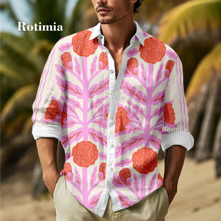 Stylish Print Resort Style Two-Piece Set