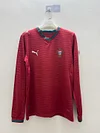 2026 Long Sleeve Portugal Home Football Shirt 1:1 Thai Quality
