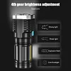 IPX4 Waterproof Torch Light with 4 Modes with COB Work Light for Hiking Camping