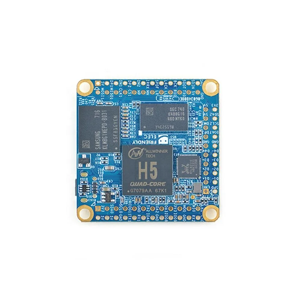  industrial Grade 512M RAM 8GB eMMC Nanopi NEO Core2 H5 Development Board Quad-core Arm a53 64 Bit ARM Board