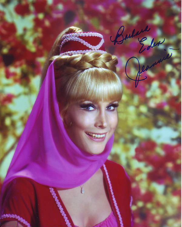 BARBARA EDEN signed autographed I DREAM OF JEANNIE 8x10 Photo Poster painting