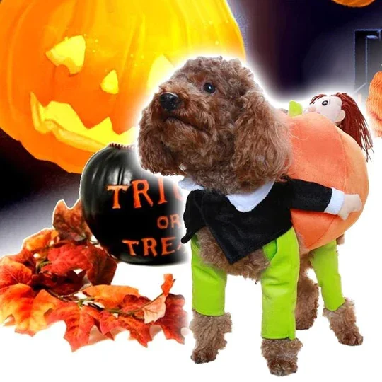 Pet Dog Pumpkin Halloween Costume - tree - Codlins