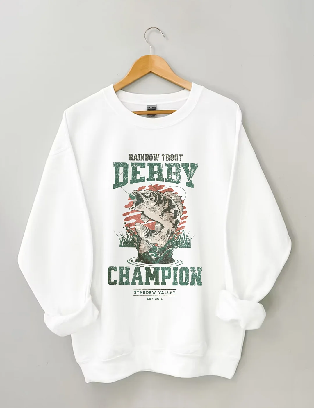 Rainbow Trout Derby Champion Sweatshirt