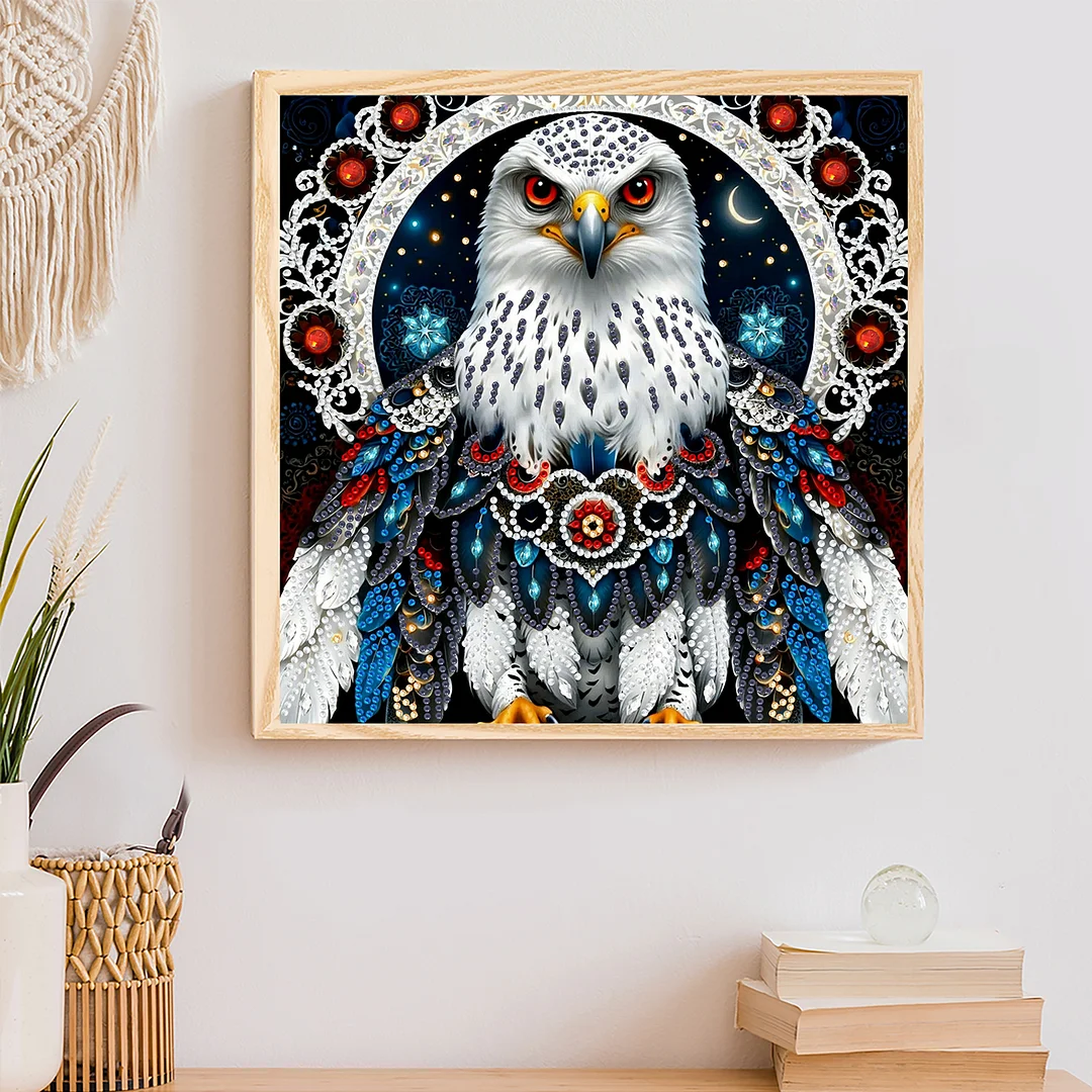 Eagle1 - Partial Special Shaped Drill Diamond Painting Kits (Canvas|30*30cm)