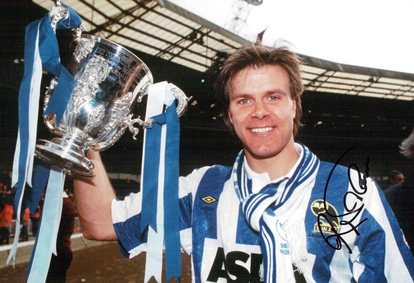 Roland NILSSON SIGNED Autograph Photo Poster painting 3 AFTAL COA Sheffield Wednesday Legend