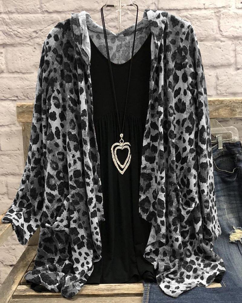Casual Irregular Pattern Cardigan