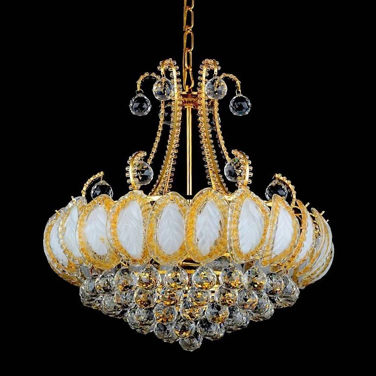 LED Vintage Modern Crystal Chandelier - Appledas