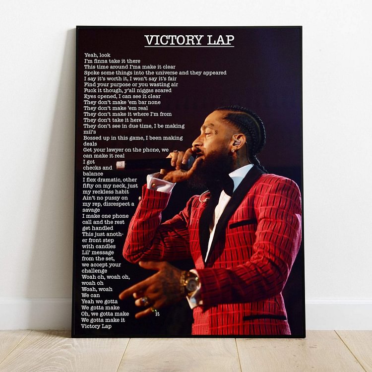 Nipsey Hussle Canvas Art