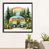 Camping Car - Full Round Drill Diamond Painting