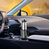 Car Cup Holder Expander Adjustable Fits Less Than 3.7 Large Bottles & Mugs