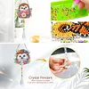 2pcs Hedgehog Diamond Painting Double-sided Crystal Window Suncatcher Craft Set Birthday Gifts Home Garden Decor Hanging Kit