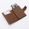 Aluminum Alloy Anti-theft Card Holder Anti-magnetic Automatic Pop-up Card Holder