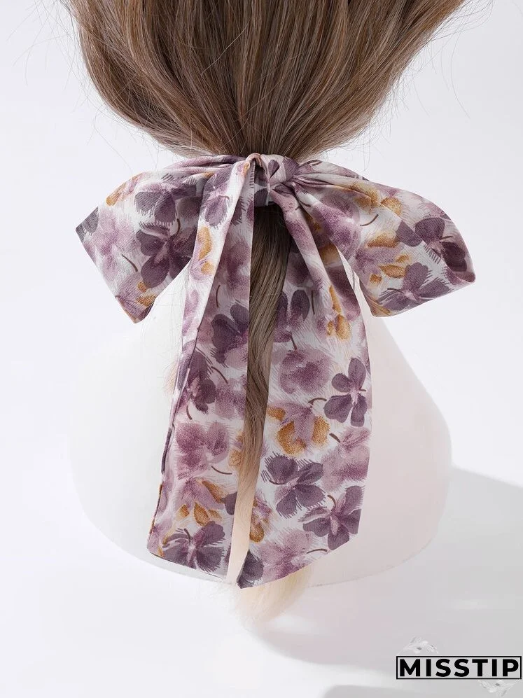 Flower Print Hair Band