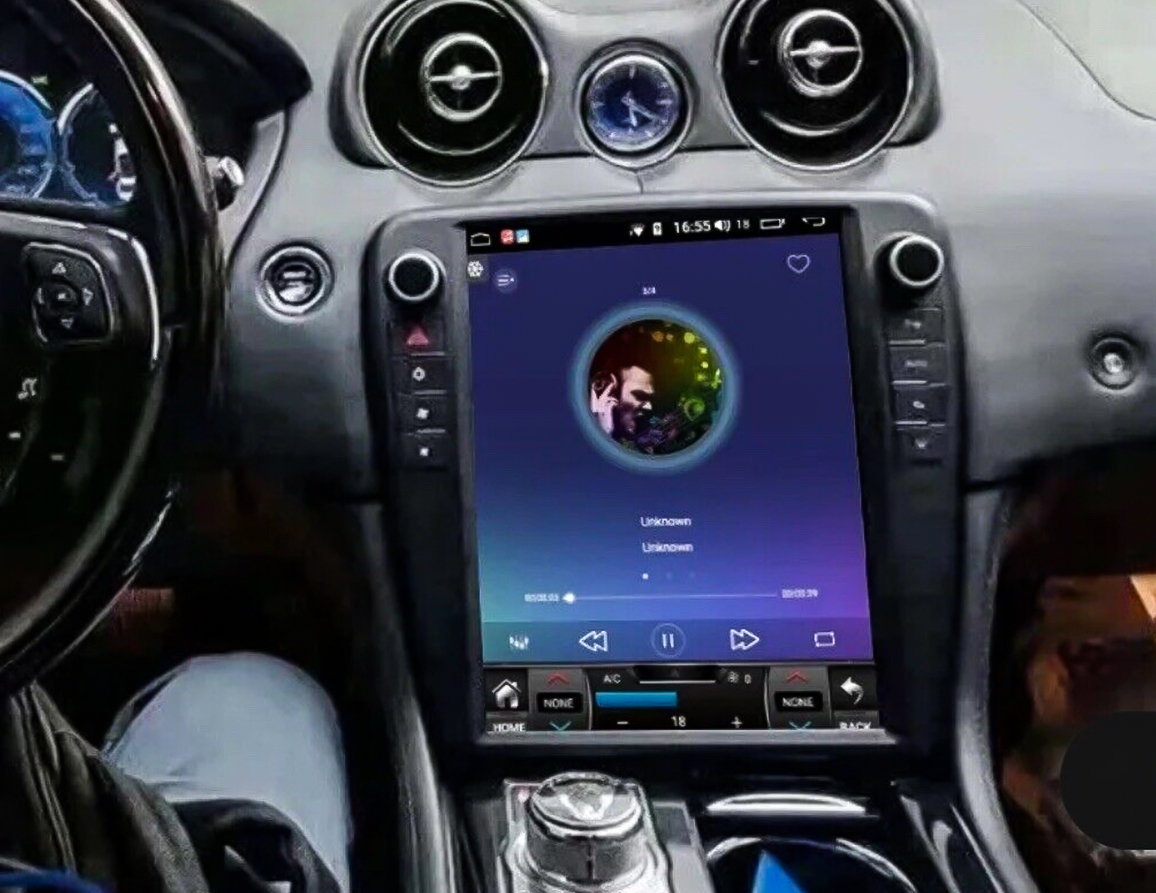 Koason 12.1inch 2014 Jaguar XJ Right Peptide Apple CarPlay Screen Upgrade 