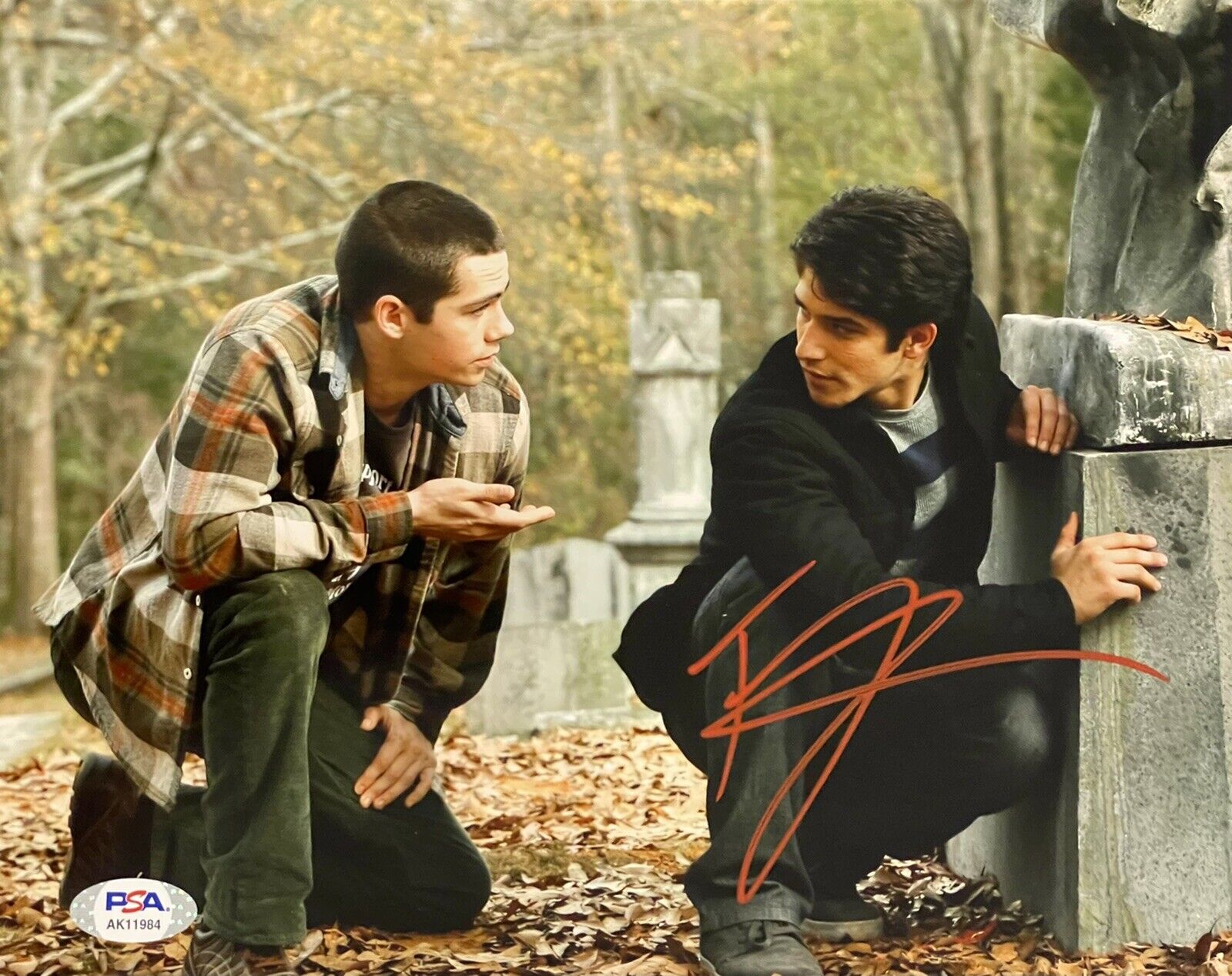 Tyler Posey Signed Autographed Teen Wolf Scott McCall 8x10 Photo Poster painting PSA/DNA