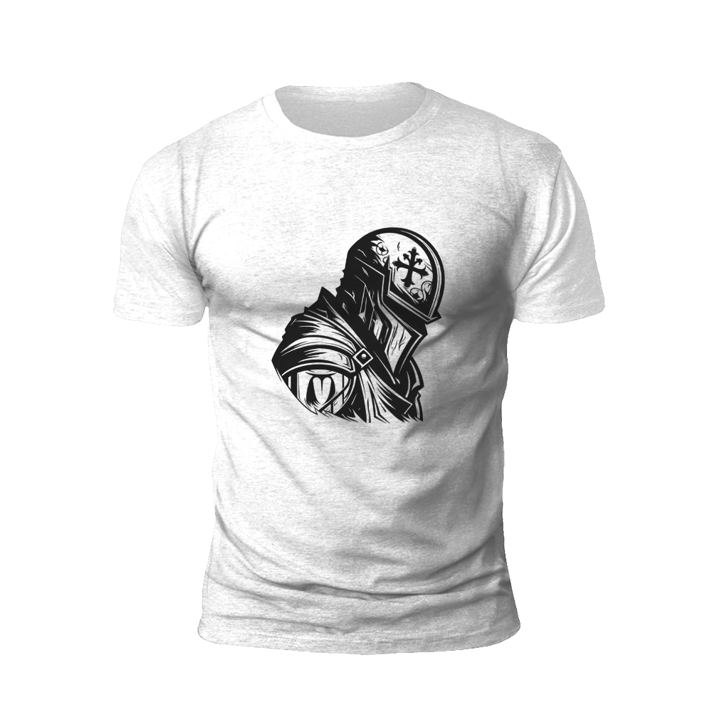 Knight's Honor: Medieval Shield and Sword T-Shirt