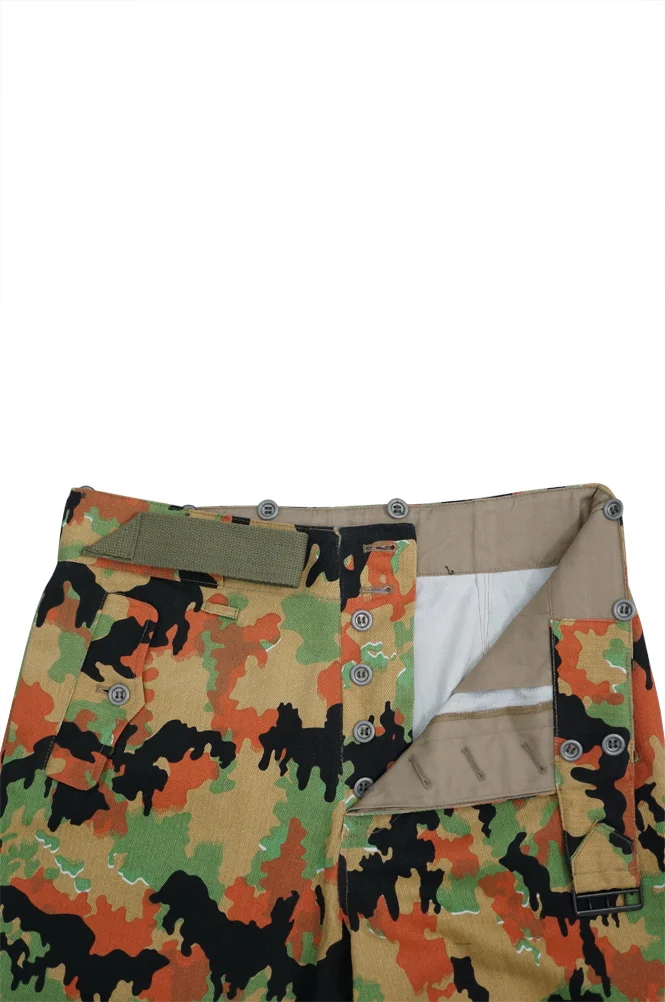   Elite German Leibermuster Camo Panzer Trousers German-Uniform