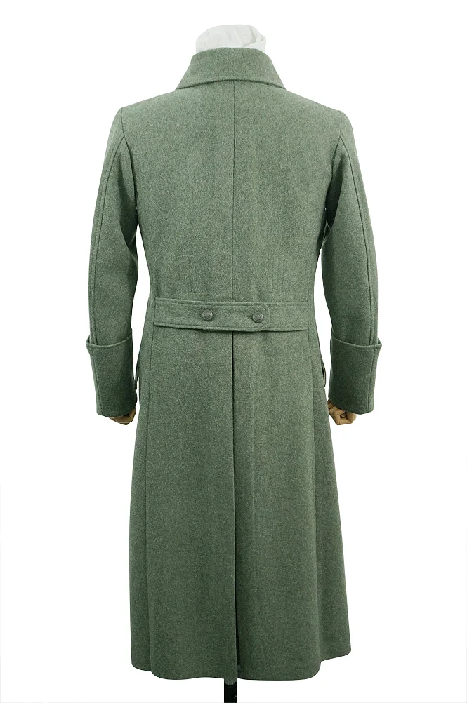   Kriegsmarine German M1940 Coastal EM Fieldgrey Wool Greatcoat German-Uniform