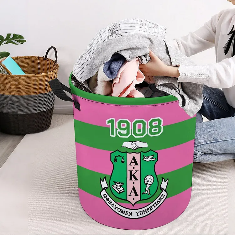 Sorority Laundry Basket, Folding & Large Capacity & Waterproof