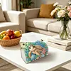 Diamond Art Painting Decorative Paper Napkin Dispenser Wear Resist Handmade Household Container Multifunction Rhinestone PU Tissue Holder Kit for Adults Home Office Gift (Cute Underwater Turtle)