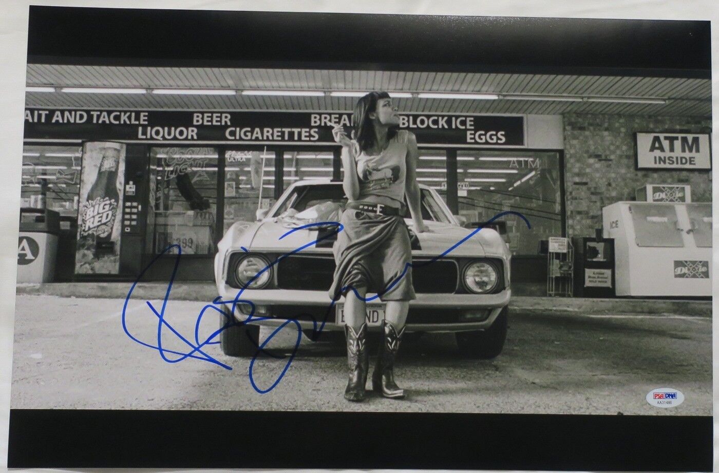 Rosario Dawson Signed Death Proof Autographed 12x18 Photo Poster painting PSA/DNA #AA31486