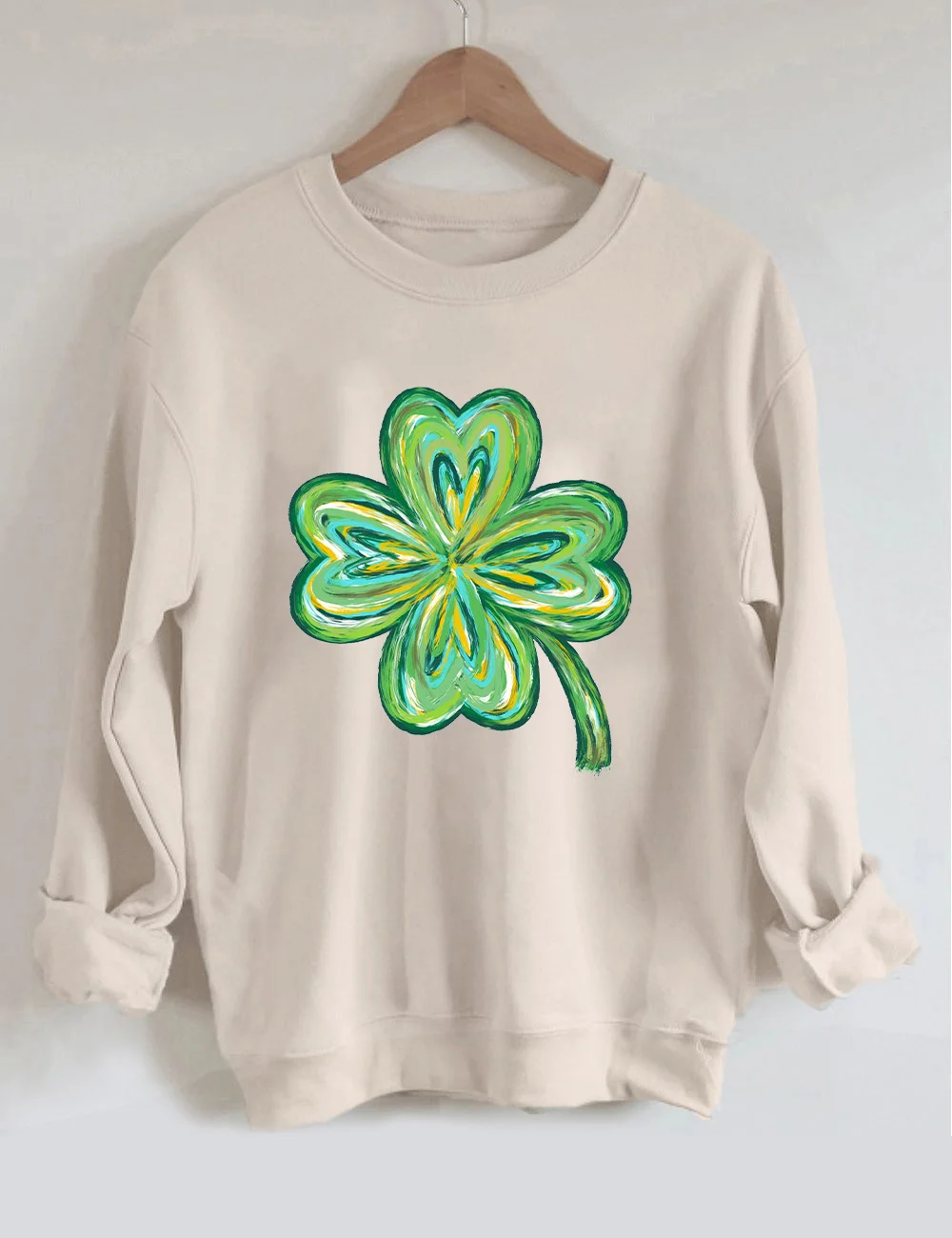 St. Patrick's Day Shamrock Lucky Sweatshirt
