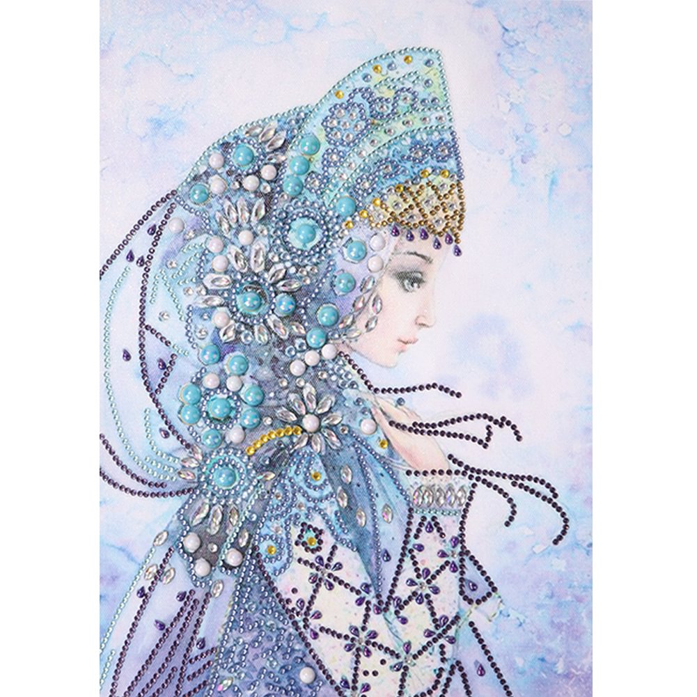 Diamond Painting - Crystal Rhinestone - Fairy Tale Girl(30*40cm)