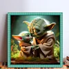 Yoda Star Wars-11CT Stamped Cross Stitch 40*40cm