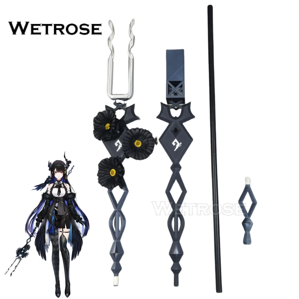 [Wetrose] Pre-Order Nerissa Ravencroft Spear Weapon Model Hololive Vtuber Cosplay Prop